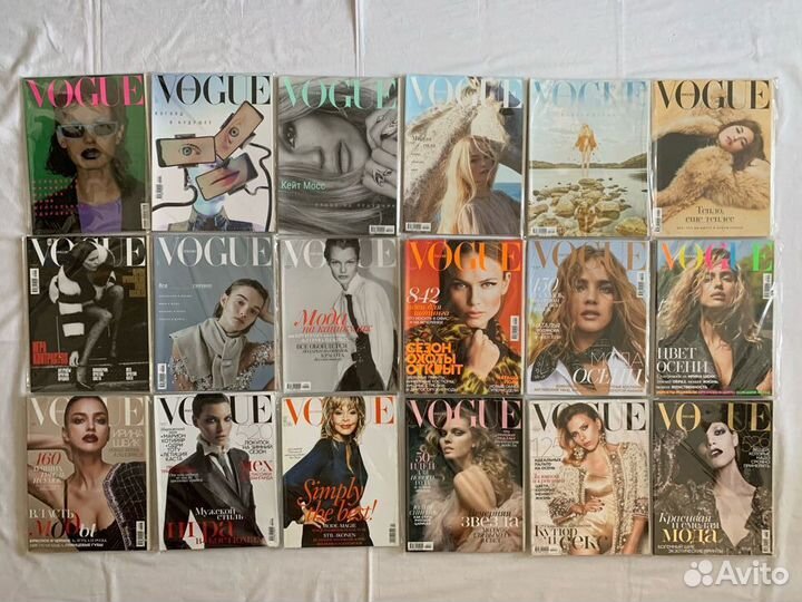 Журналы Vogue (новые, запечатаны)