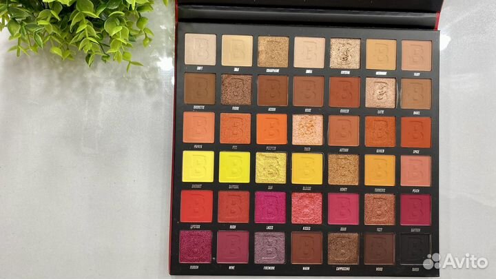 Beauty bay палетка теней