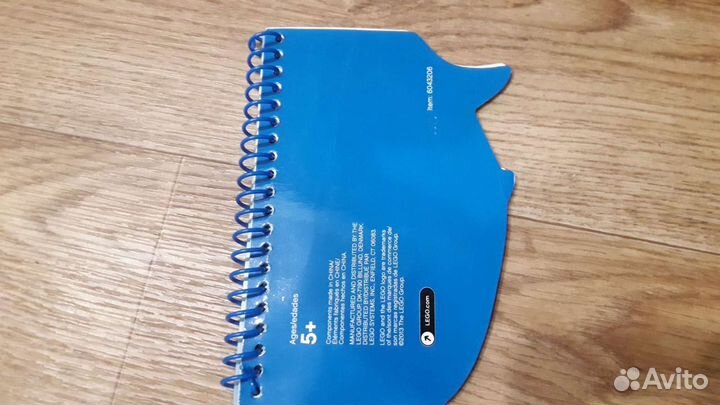 Блокнот lego city