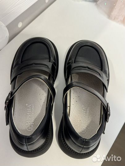 Лоферы для девочки 34