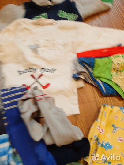 Детские вещи пакетом на мальчика 86 92
