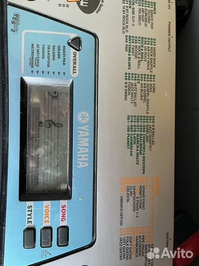 Синтезатор yamaha