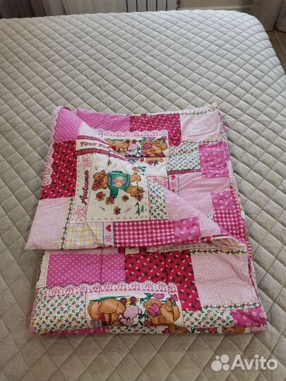 Детское одеяло в кроватку