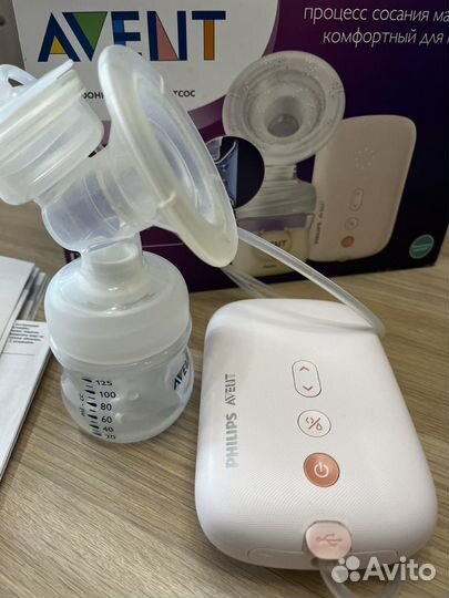 Электрический молокоотсос avent
