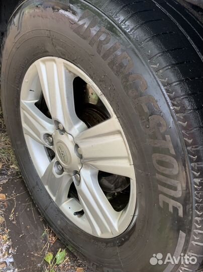 Колеса на toyota land cruiser 200 r18