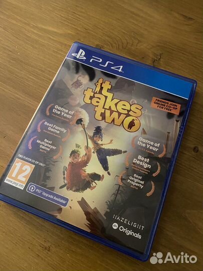 Диск с игрой IT Takes Two для PlaysStation 4/5