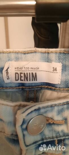 Джинсы женские denim 34 размер