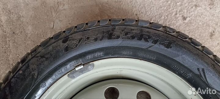 Колесо на штамповке Кама Euro-129 175/65 R 14