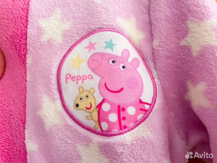 Халат детский махровый для девочки 104-110