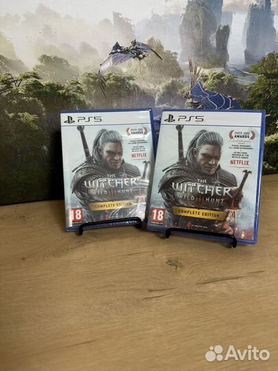 Диск для PS5 Ведьмак 3 Полное Издание новый