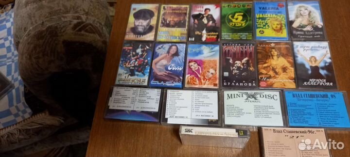 Кассеты с песнями для магнитофона