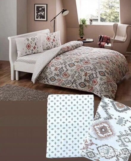 Постельное белье фланель хлопок Туркмения