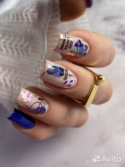 Маникюр с покрытием гель-лаком