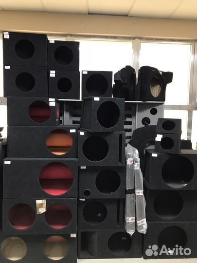 Короб под сабвуфер 12”