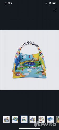 Развивающий коврик Lionelo Anika