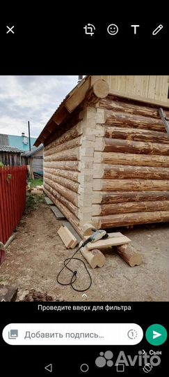 Срубы бань, доска, брус