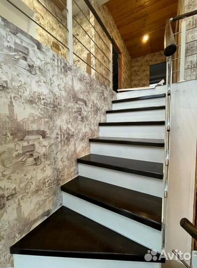 Каркас лестницы из металла