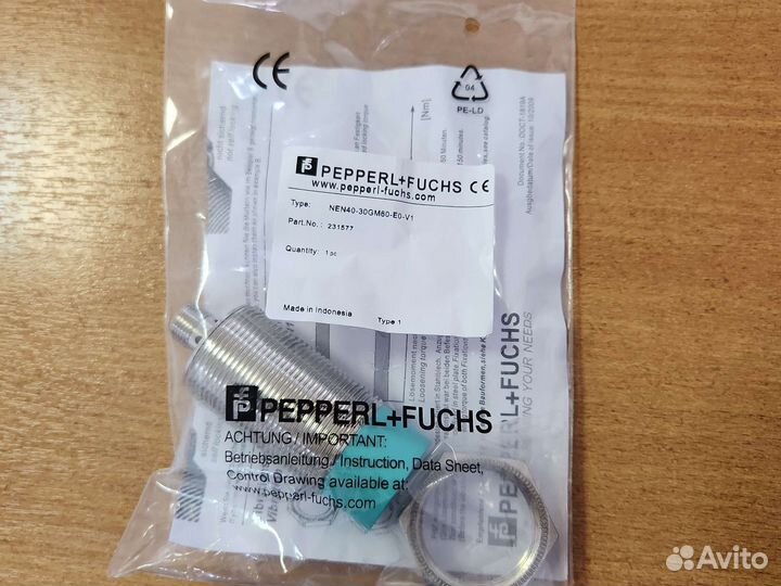 Датчик ультрозвуковой NEN40-30GM60-E0-V1