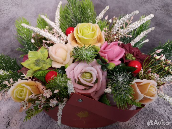 Букет из мыла