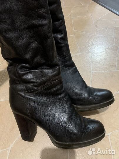Сапоги зимние 40, натуральные