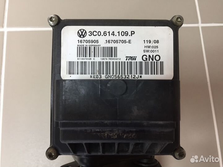 3C0614109P VAG Блок ABS (насос)