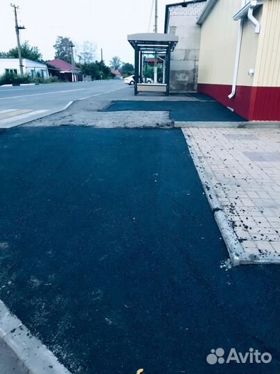 Асфальтирование благоустройство укладка асфальта