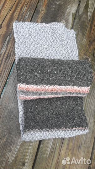 Шарф вязаный женский