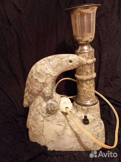 Лампа настольная мраморное основание