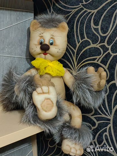 Игрушка интерьерная кот