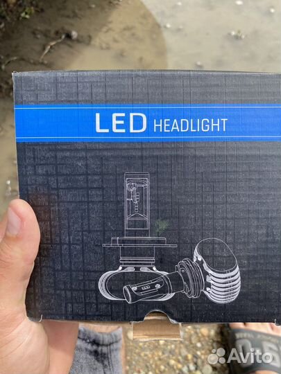 Светодиодные лампочки h4