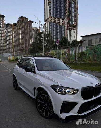 Обвес BMW X5M F95 черный глянец