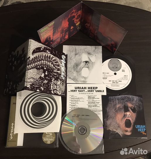 Uriah Heep SHM-CD, Japan, (mini-vinyl)