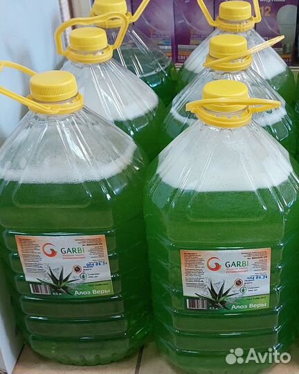Мыло жидкое Garbi 4,5 л. Алоэ вера