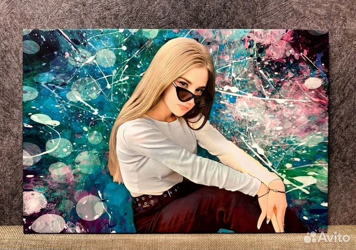 Портрет на холсте по фото