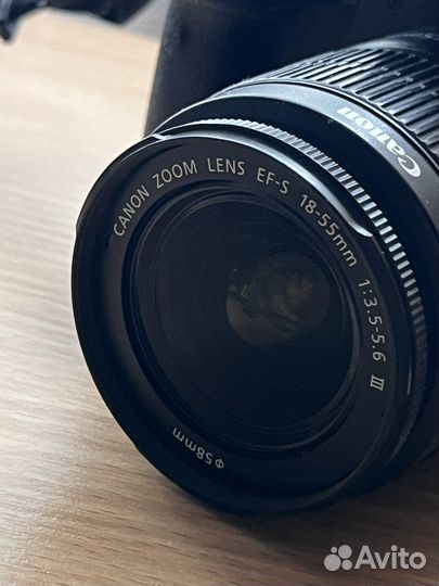 Зеркальный фотоаппарат canon 650d