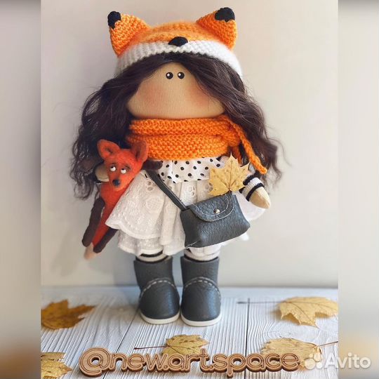 Интерьерная кукла ручной работы