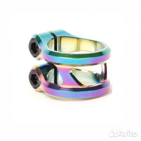 Зажим для самоката Ethic Sylphe Clamp 31.8 rainbow