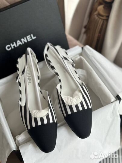 Босоножки Chanel Slingback