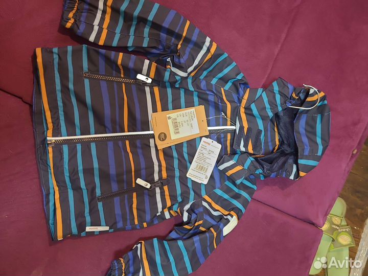 Новые reima куртки. Р. 80+, 98