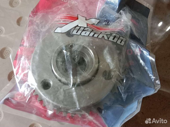 Обгонная муфта + цепь стартера