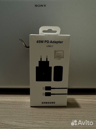 Адаптер с кабелем Samsung 45W