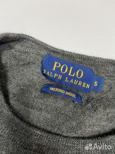 Кофта Polo ralph lauren merino wool S