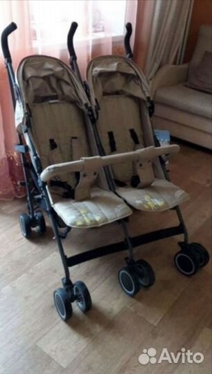 Коляска для двойни
