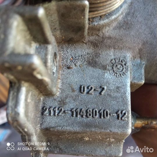 Дроссельная заслонка и топливная рампа ваз