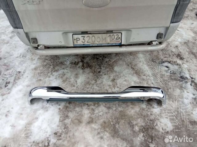 Универсальный задний бампер на пикап