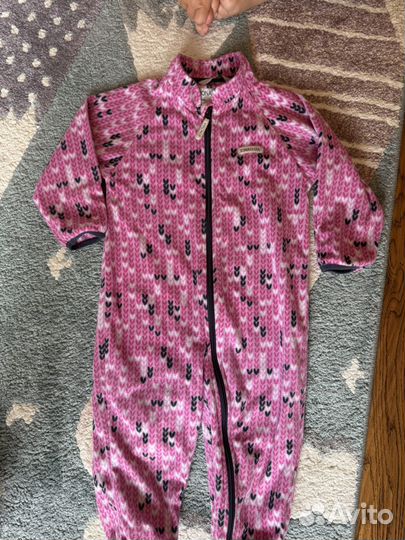 Флисовая поддева 98