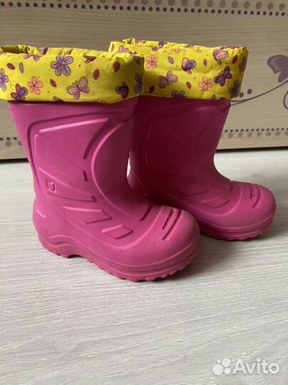 Резиновые сапоги эва