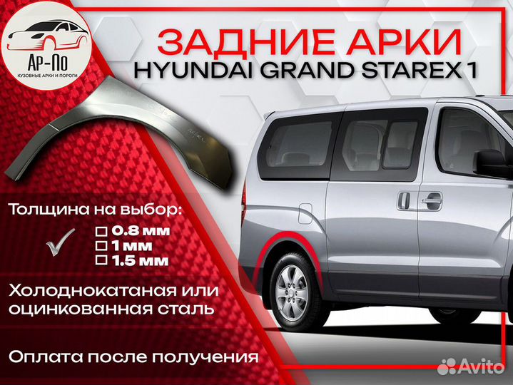 Ремонтные арки на Hyundai Grand Starex I
