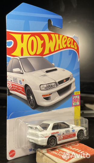 Hot wheels subaru impreza 22b
