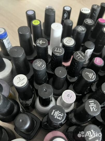 Гель лаки пакетом и штучно